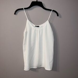 White tank top blouse Shinestar small